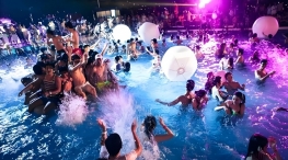 花果山溶洞酒吧/水帘洞泳池派对